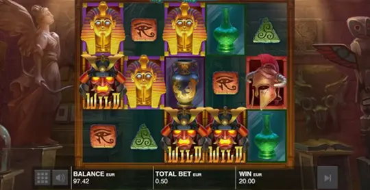 Online-Slot Mystery Museum mit Wild-Symbole